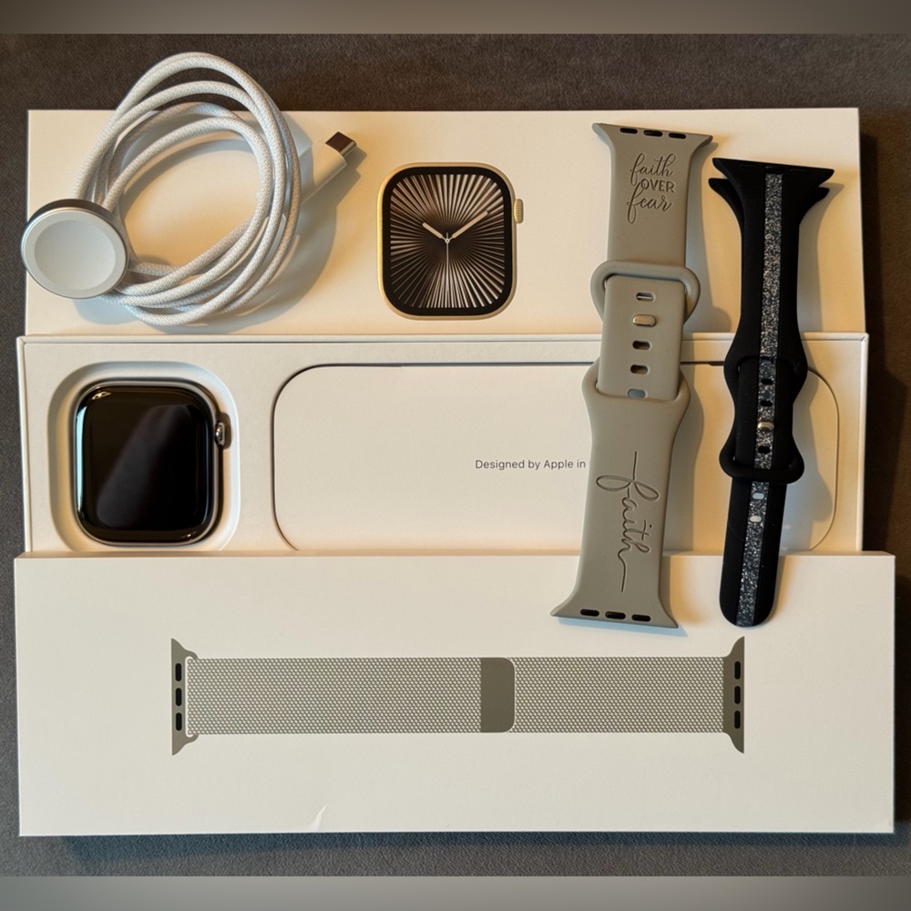 Apple Watch Series 10 (GPS+LTE) 46MM Natural Titanium With Milanese Loop